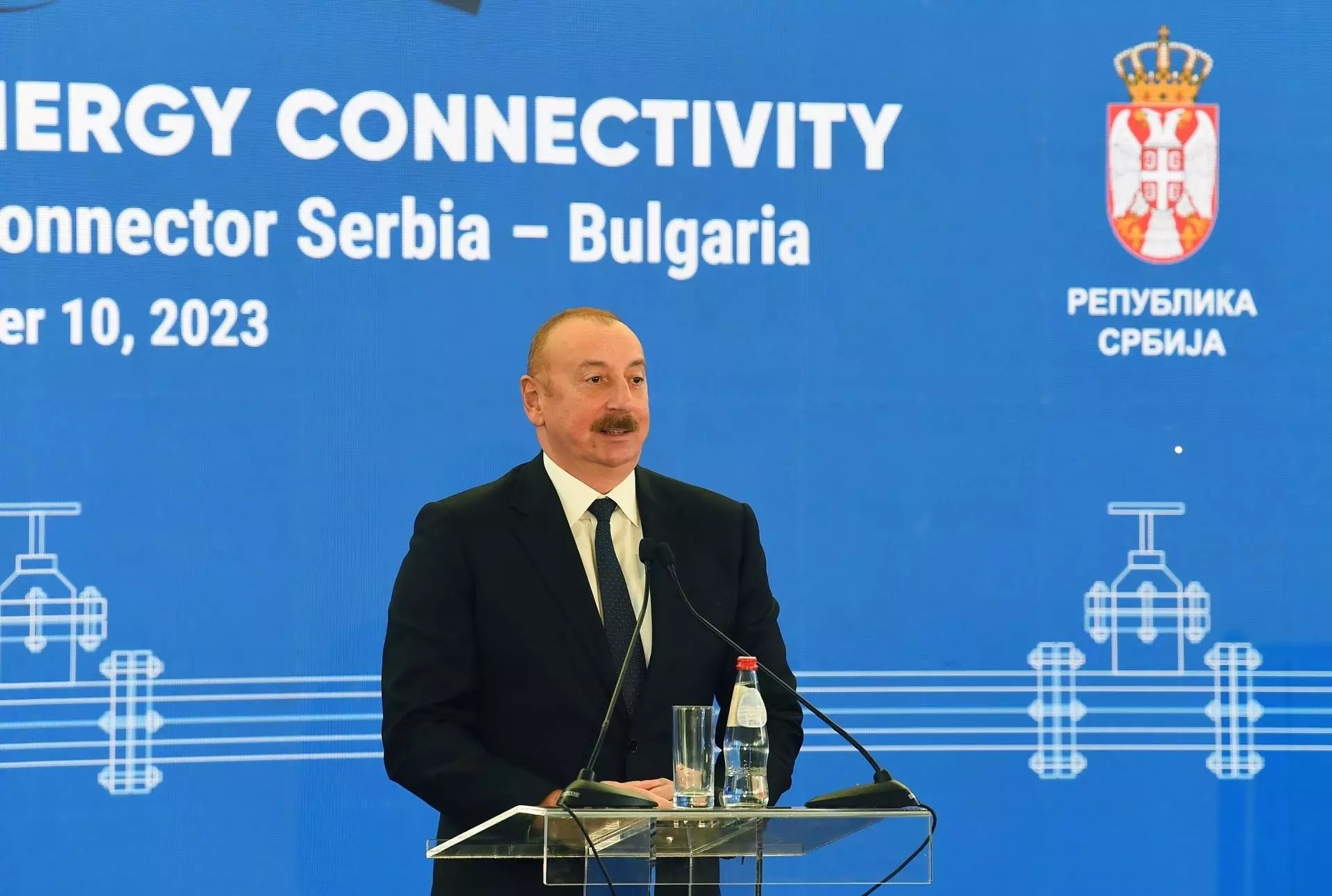 Prezident İlham Əliyev Serbiya-Bolqarıstan interkonektorunun açılış mərasimində iştirak edib - YENİLƏNİB