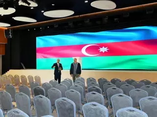 Prezident Zəngilan Konqres Mərkəzi Kompleksinin açılışını edib - YENİLƏNİB