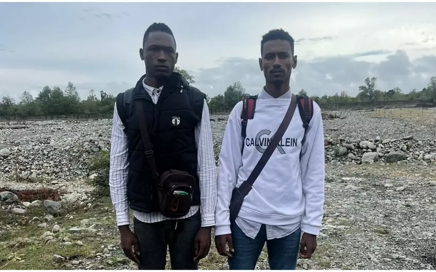 Azərbaycandan Gürcüstana keçməyə çalışan Sudan vətəndaşları saxlanılıb