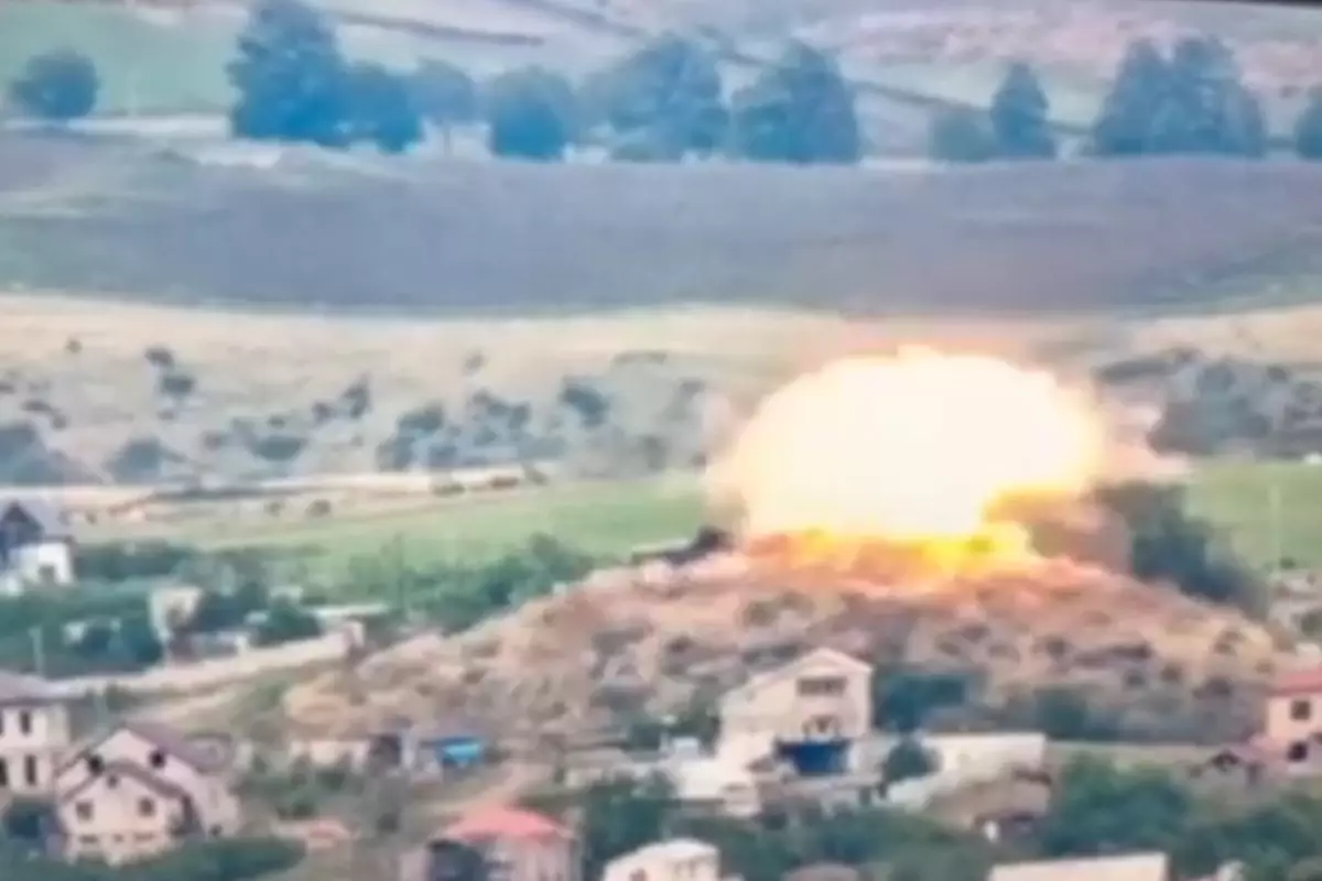 Ermənistan Ordusunun Xankəndidəki “Tor" zenit-raket kompleksi məhv edilib - VİDEO
