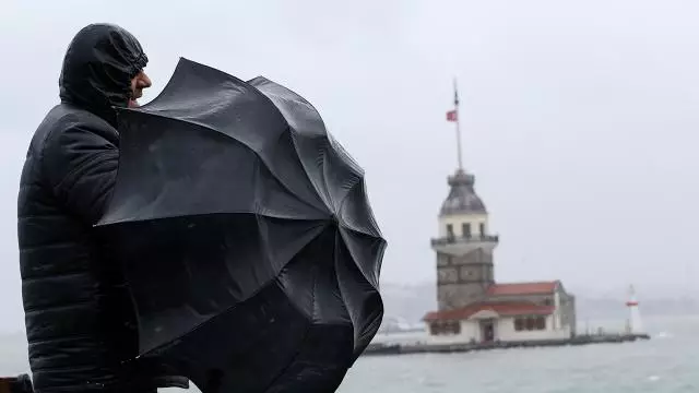 İstanbul üçün fırtına xəbərdarlığı verilib