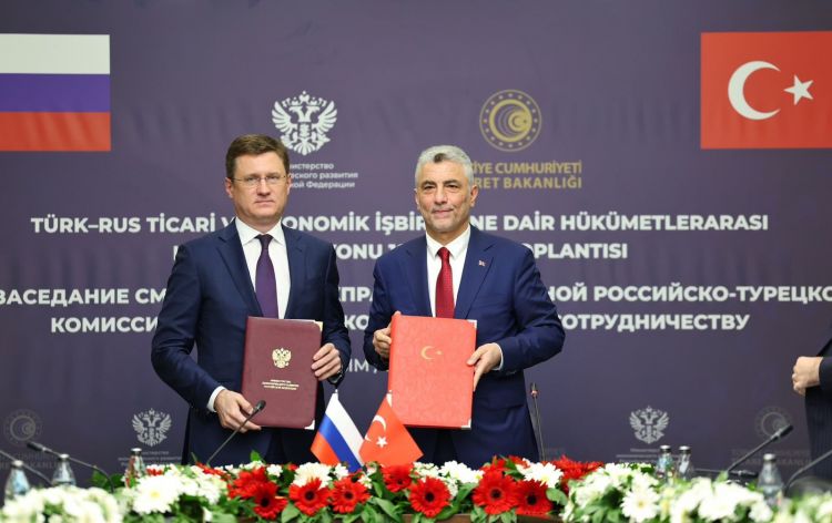 Türkiyə ilə Rusiya arasında sənəd imzalandı