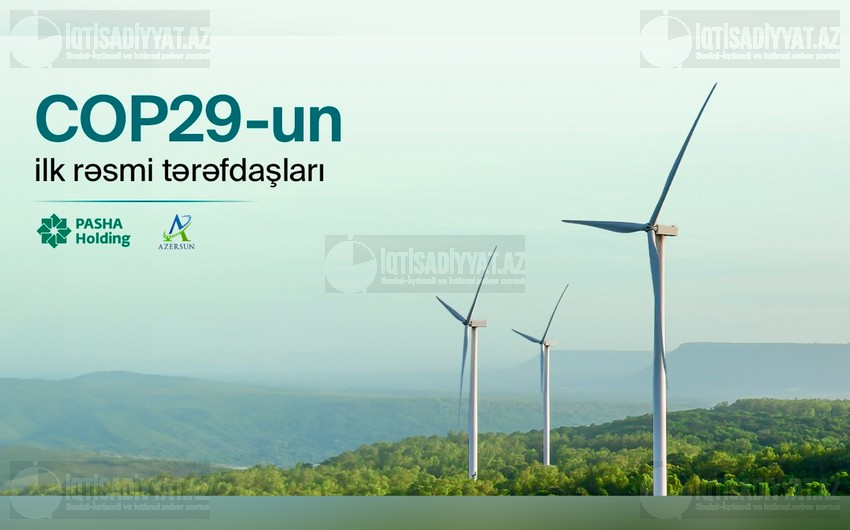 COP29-un ilk rəsmi tərəfdaşları açıqlanıb