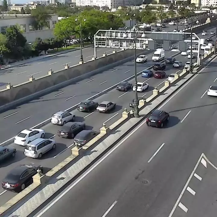 Bakıda hazırda sıxlıq müşahidə olunan yollar - SİYAHI