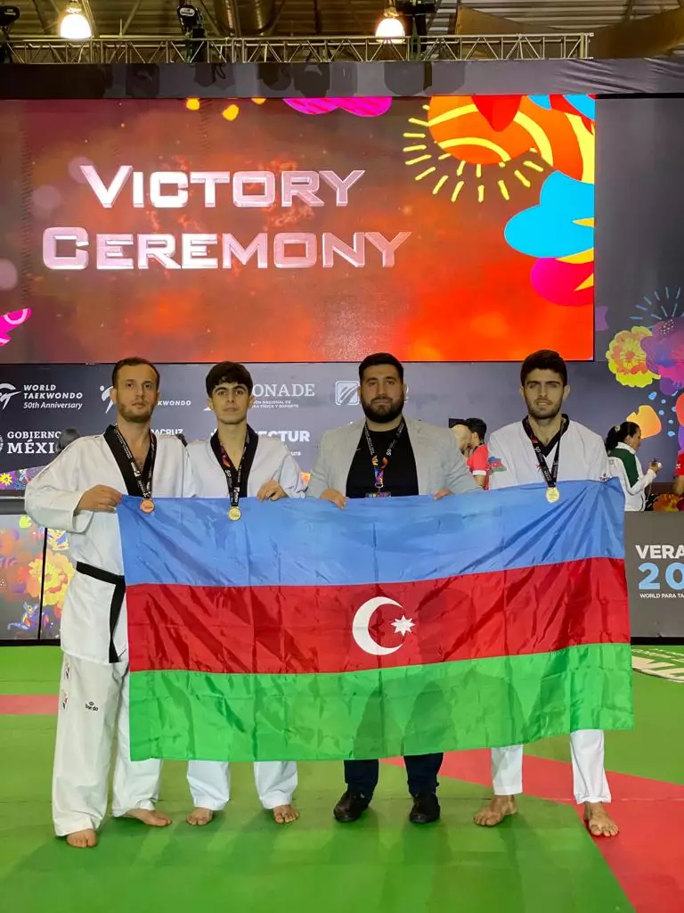 Azərbaycan taekvondoçuları Meksikada üç medal qazandı