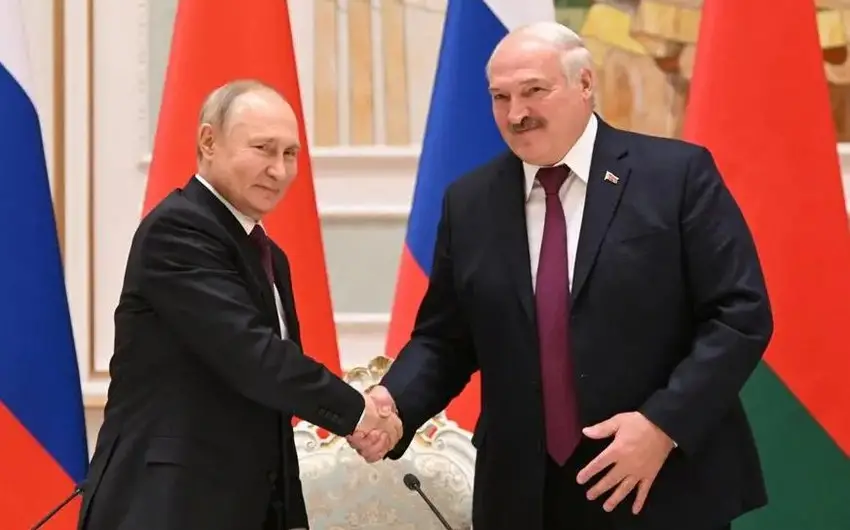 Putin və Likaşenko görüşüblər