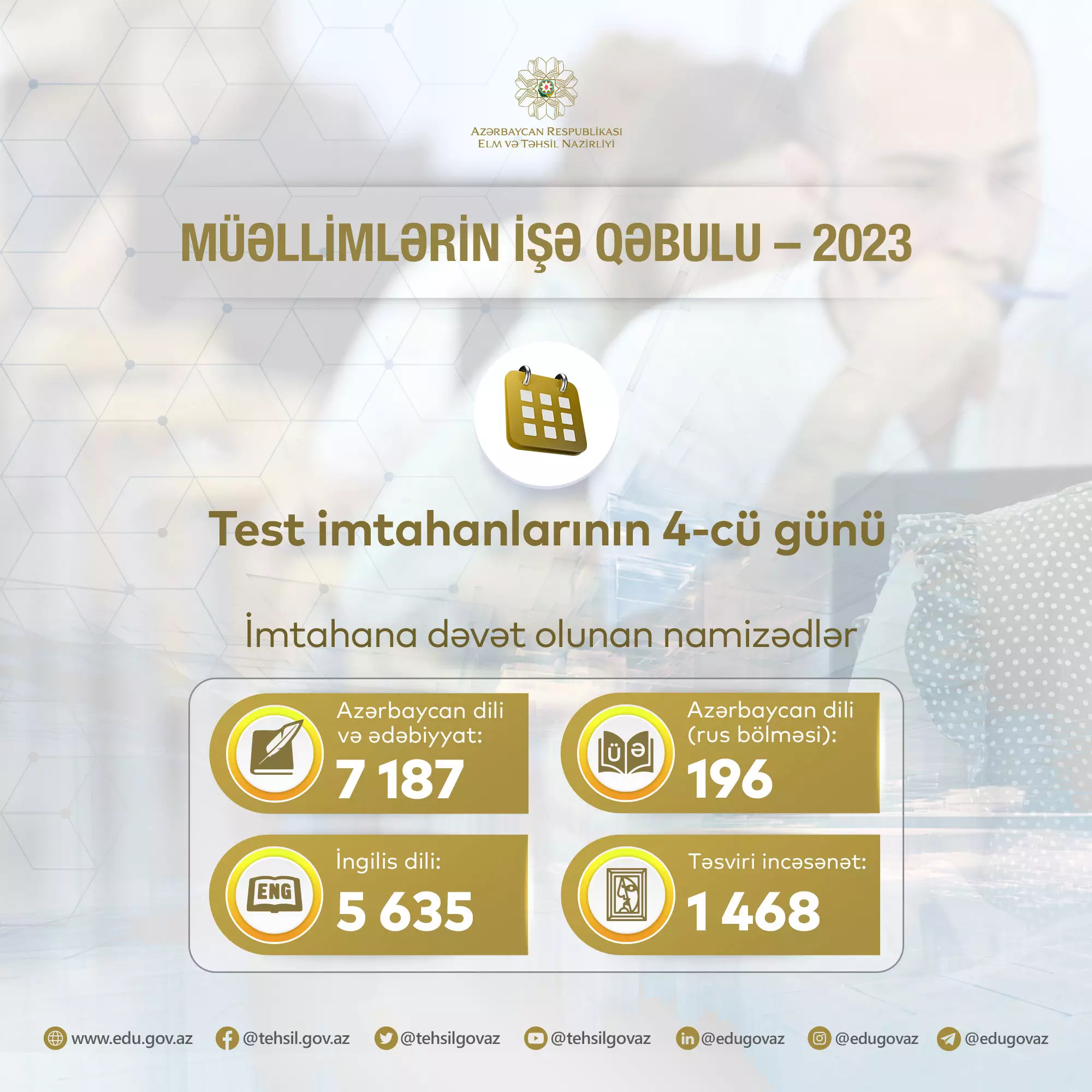 10 min müəllimin işə qəbulu hədəflənib