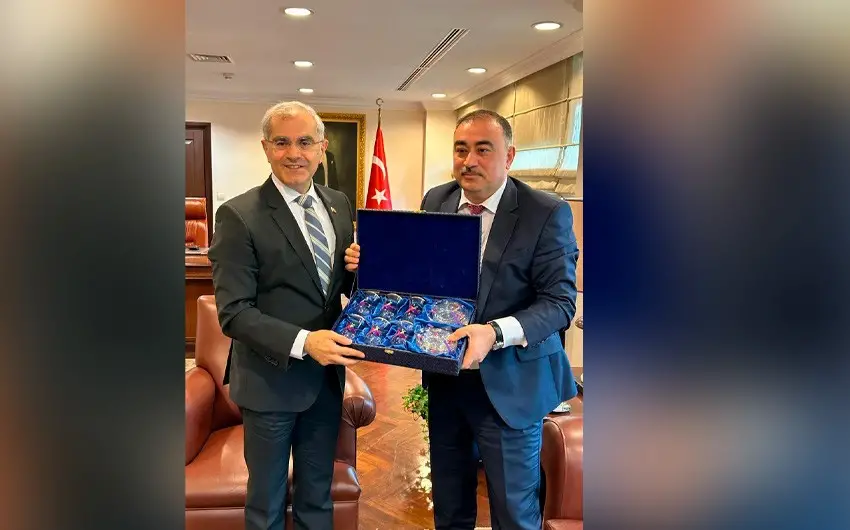 Rəşad Məmmədov Burak Akçapar və general-mayor Alper Eser ilə görüşüb