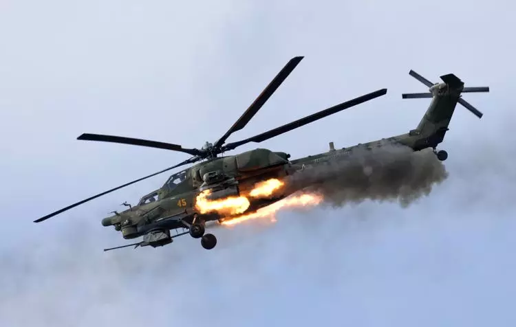 "Vaqner"çilər Rusiya ordusuna məxsus helikopteri vurub
