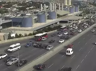 Bakıda hazırda sıxlıq müşahidə olunan yollar - SİYAHI