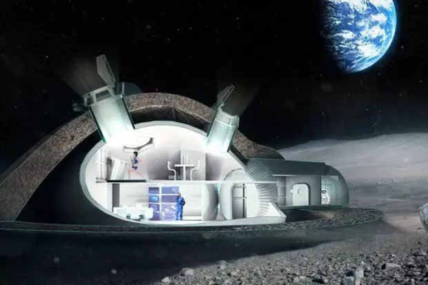 NASA Ayda evlər tikəcək