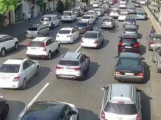 Bakıda hazırda sıxlıq müşahidə olunan yollar - SİYAHI