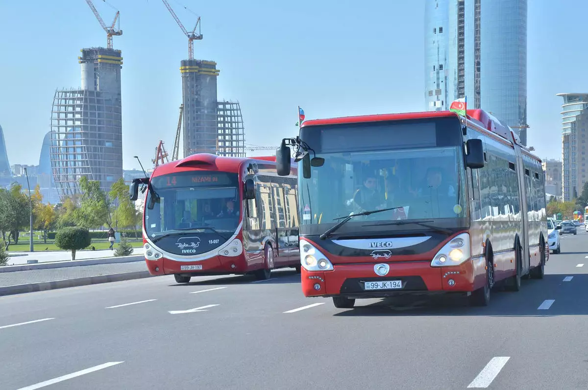 Sabah Bakıda 8 avtobusun hərəkət sxemi dəyişəcək