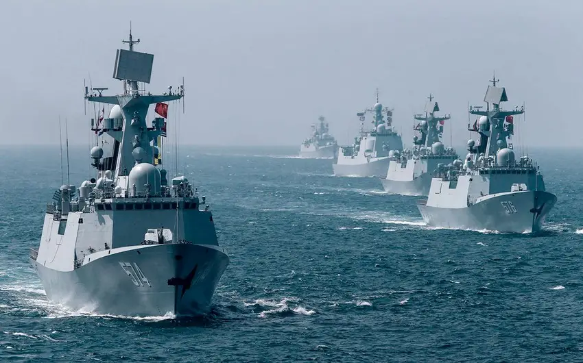 Çin ordusu Sarı dənizdə genişmiqyaslı təlimlər keçirəcək