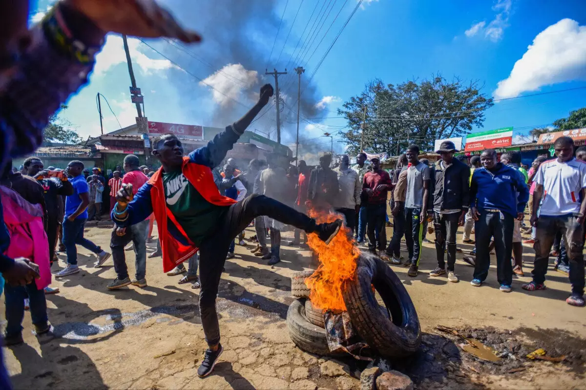 Keniyada baş verən nümayişlərdə 2 nəfər ölüb