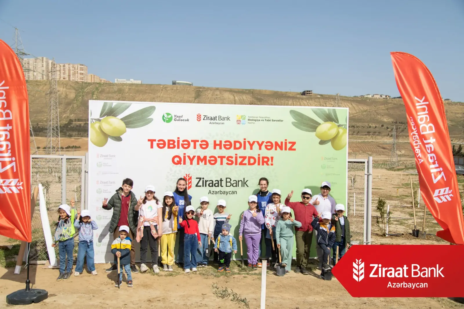 Ziraat Bank Azərbaycan “Yaşıl Gələcək” layihəsi çərçivəsində ağac əkdi