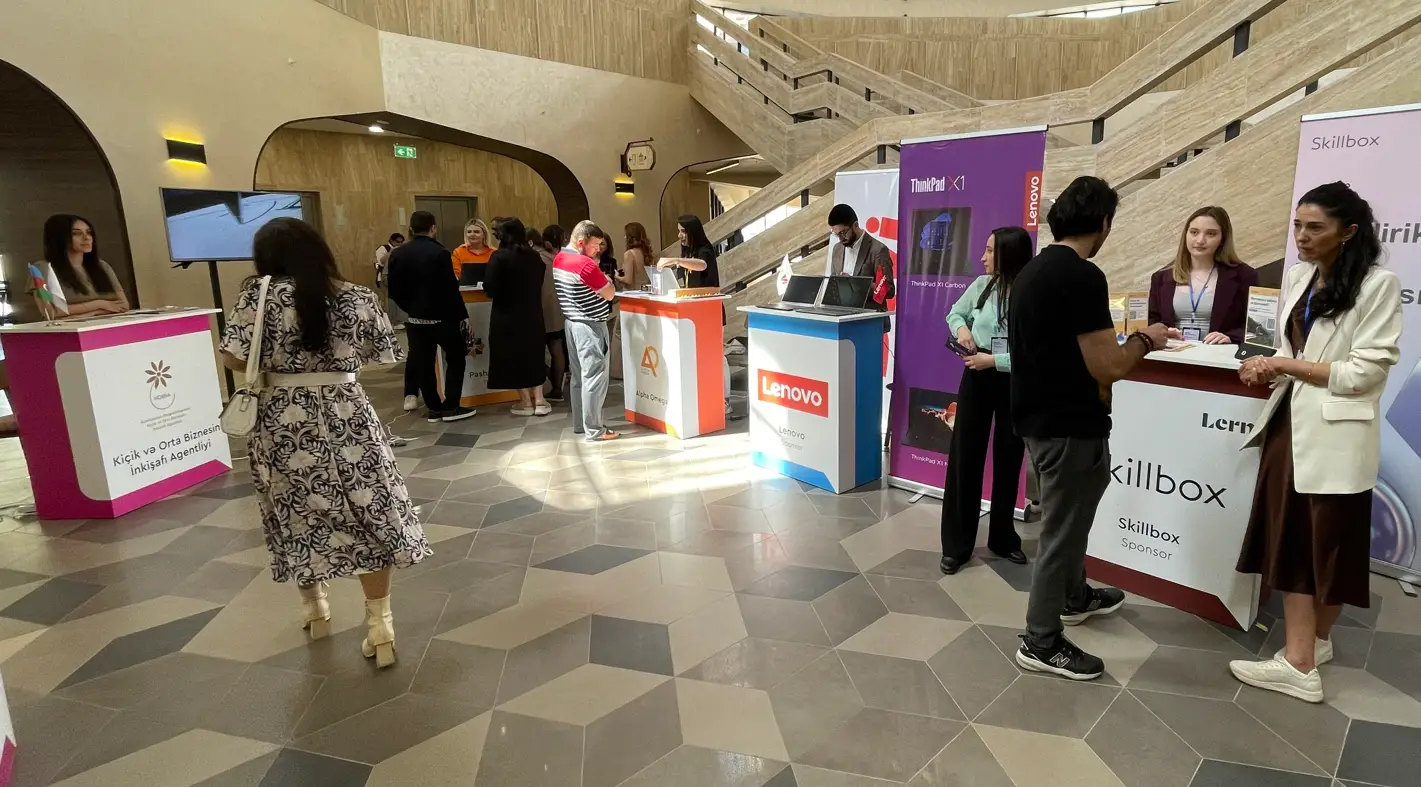 "Nabat Talks Biznes Forumu”nda - "Alpha-Omega", "Lenovo", "Skillbox" - FOTOLAR