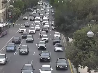 Bakıda hazırda sıxlıq müşahidə olunan yollar - SİYAHI