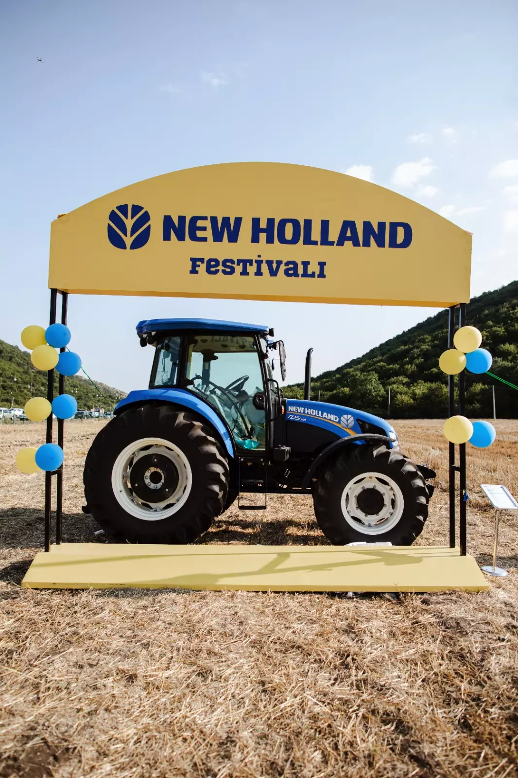 Qəbələdə kənd təsərrüfatı nəhəngi New Holland festivalı!