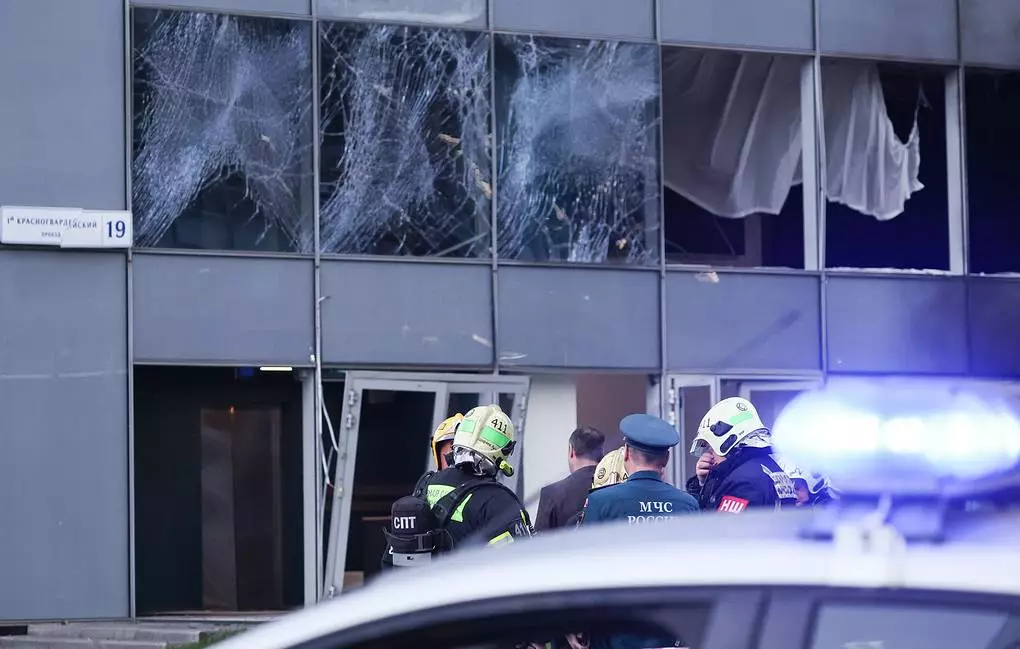 Ukraynanın hücumu nəticəsində Moskvada bir nəfər yaralanıb