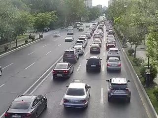 Bakıda hazırda sıxlıq müşahidə olunan yollar - SİYAHI