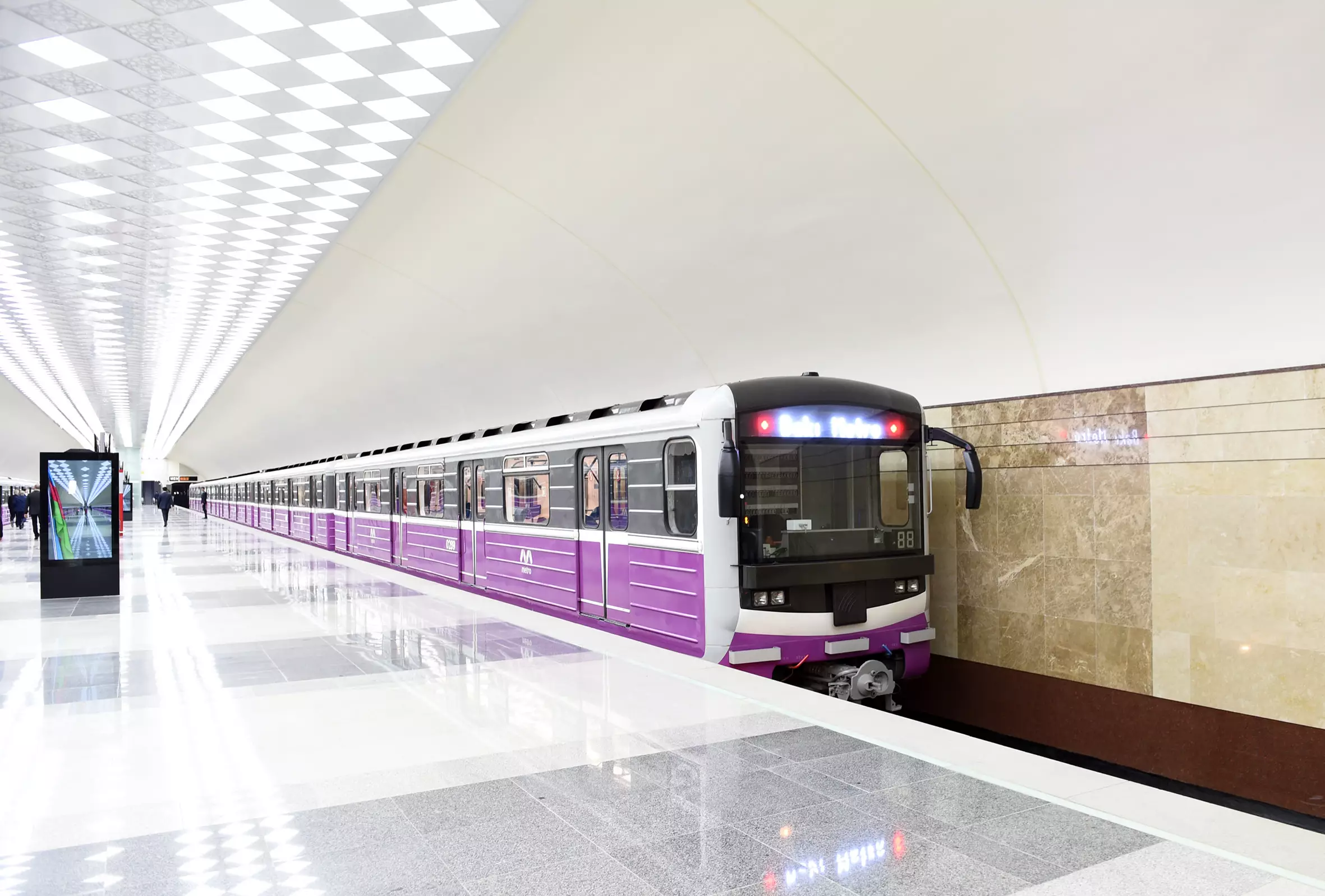 Bu il Bakı metrosundan istifadə edənlərin sayı 2 milyondan çox artıb