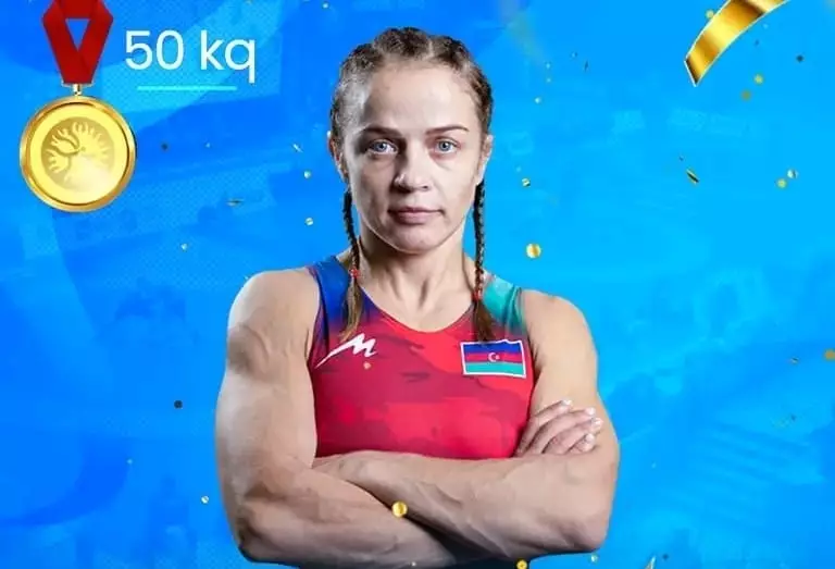 Mariya Stadnik qızıl medal qazandı
