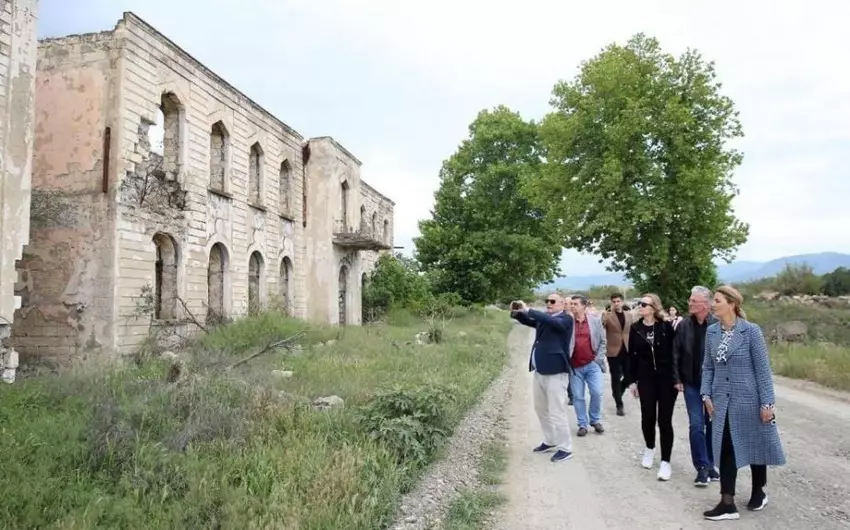 Xorvatiya parlamentinin nümayəndə heyəti Ağdama səfər edib