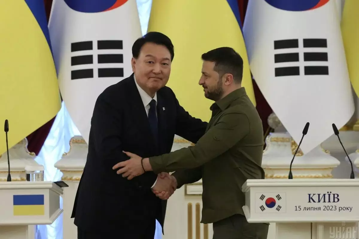 Cənubi Koreya Ukraynaya maddi yardım ayıracaq