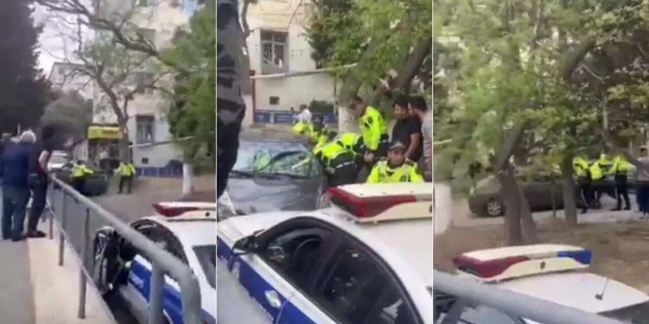 Məhkəmə "Prius"u polislərin üstünə sürən şəxslə bağlı QƏRAR VERDİ - VİDEO