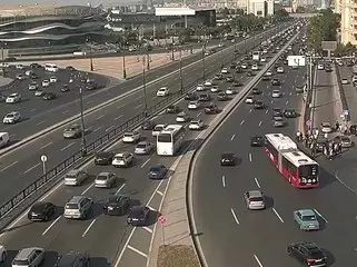 Bakıda hazırda sıxlıq müşahidə olunan yollar - SİYAHI