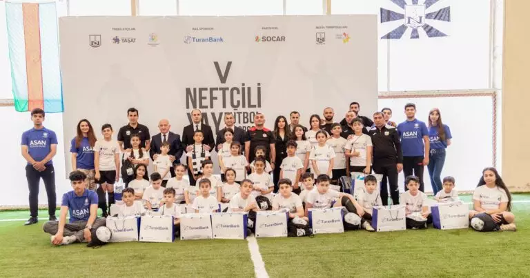 TuranBank-ın dəstək olduğu “V Neftçili Yay Futbol Düşərgəsi”nə start verildi - FOTO