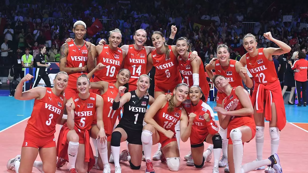 Türkiyənin qadın voleybol millisi Avropa çempionu oldu