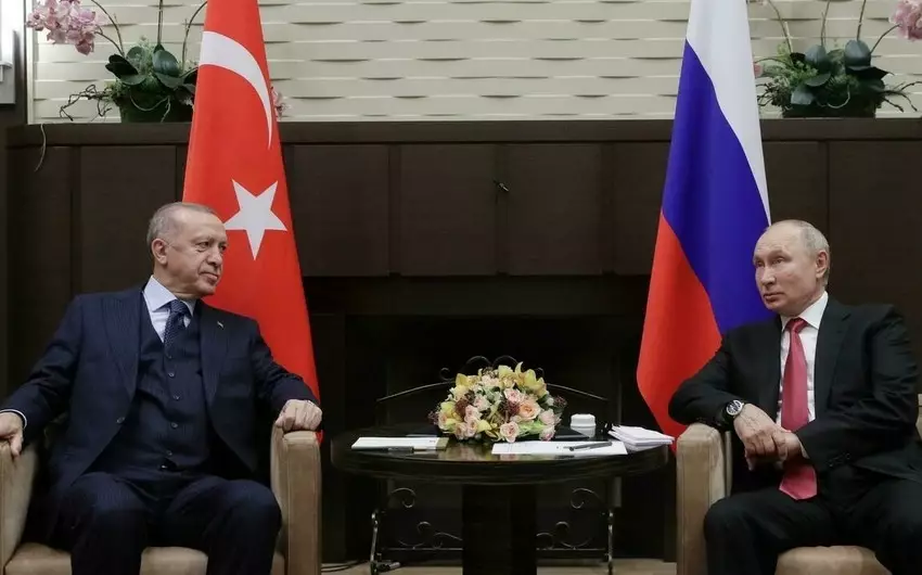 Ərdoğan Vladimir Putinlə telefon danışığı aparıb