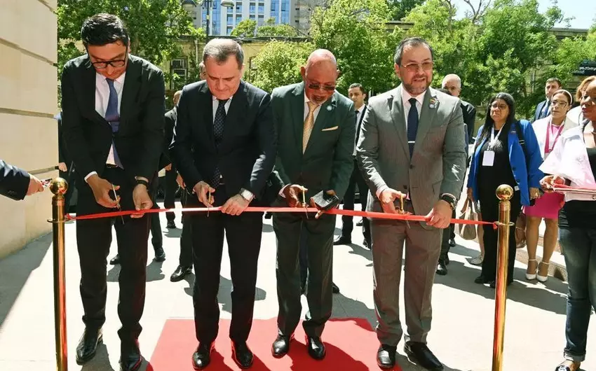 Bakıda QH Gənclər Təşkilatının mənzil-qərargahının açılış mərasimi keçirilib (FOTO)