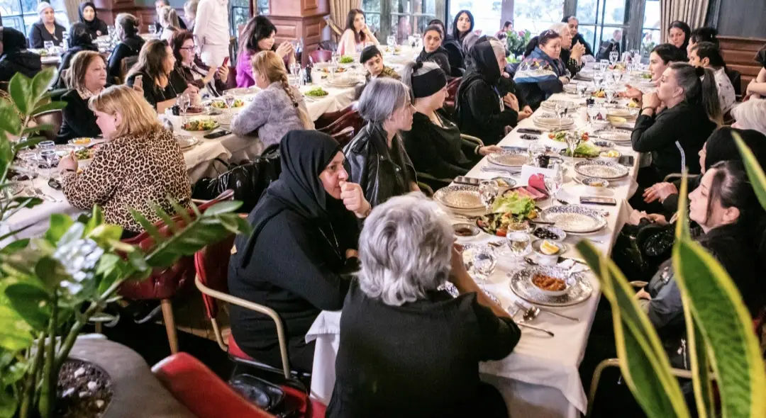 "Günaydın" restoranında şəhid anaları üçün iftar süfrəsi verilib - FOTOLAR