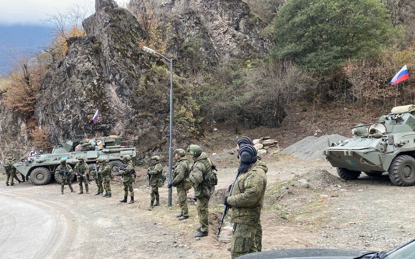 Rusiya sülhməramlılarının müvəqqəti yerləşdiyi ərazilərdə monitorinqə başlayır