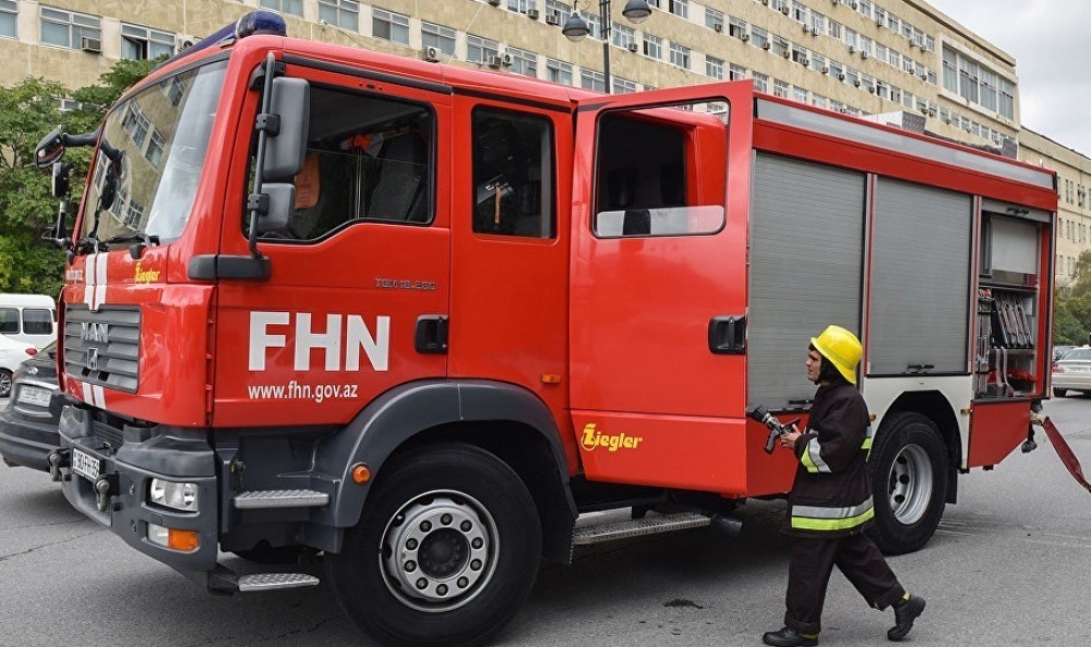 Ötən sutka FHN tərəfindən 20 yanğına çıxış hadisəsi olub, 5 nəfər xilas edilib