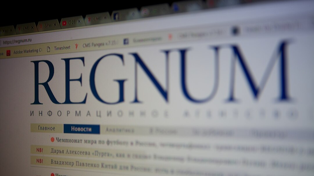 Rusiyanın “Regnum” informasiya agentliyi fəaliyyətini dayandırıb