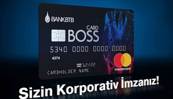 "BossCard" ilə bank "BTB"-dən 10000 AZN kredit ala bilərsiniz