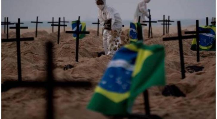 Braziliyada koronavirusdan ölənlərin sayı 60 minə yaxınlaşdı
