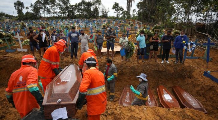 Braziliyada COVID-19-dan daha 265 nəfər ölüb