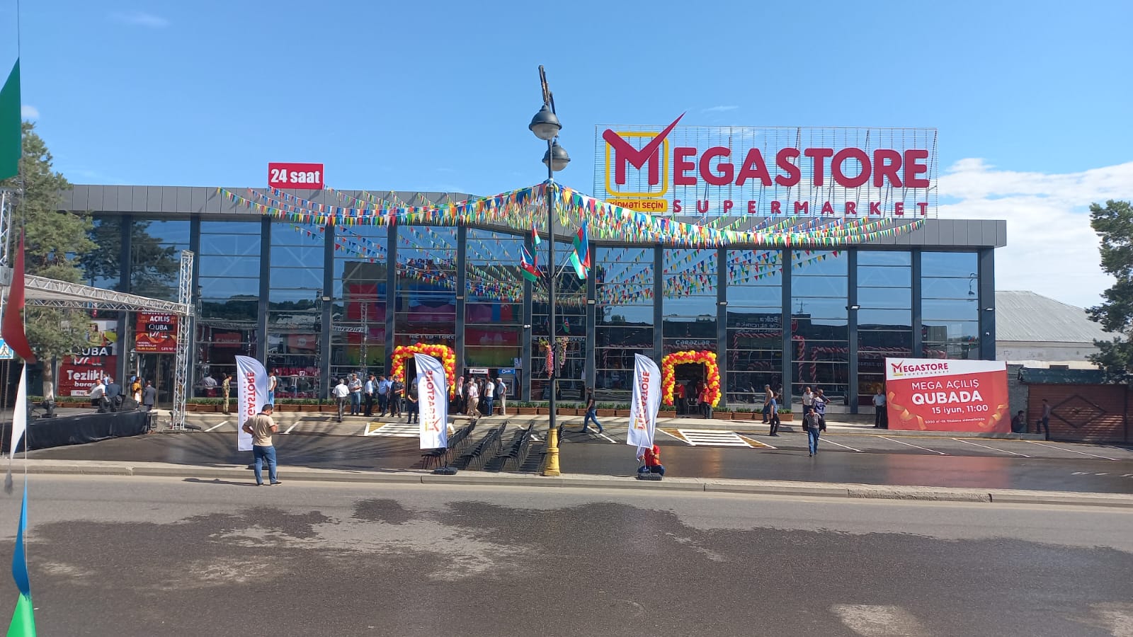 "Megastore”un Quba filialı fəaliyyətə başladı - FOTOLAR