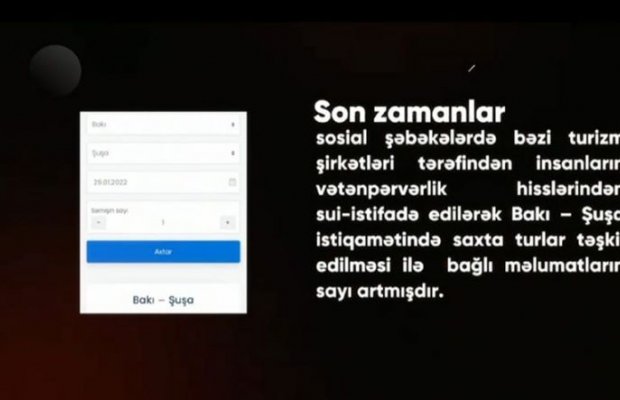 Sosial şəbəkələrdə "Şuşaya bilet" dələduzluğu