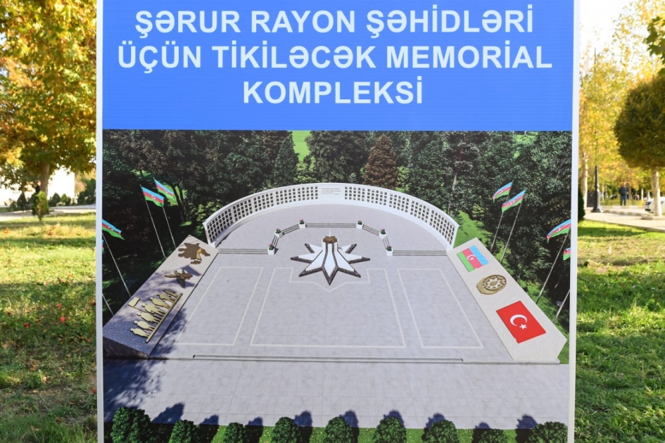 Naxçıvanda Şəhidlər Memorial Kompleksinin inşası üçün maliyyə vəsaiti ayrılıb