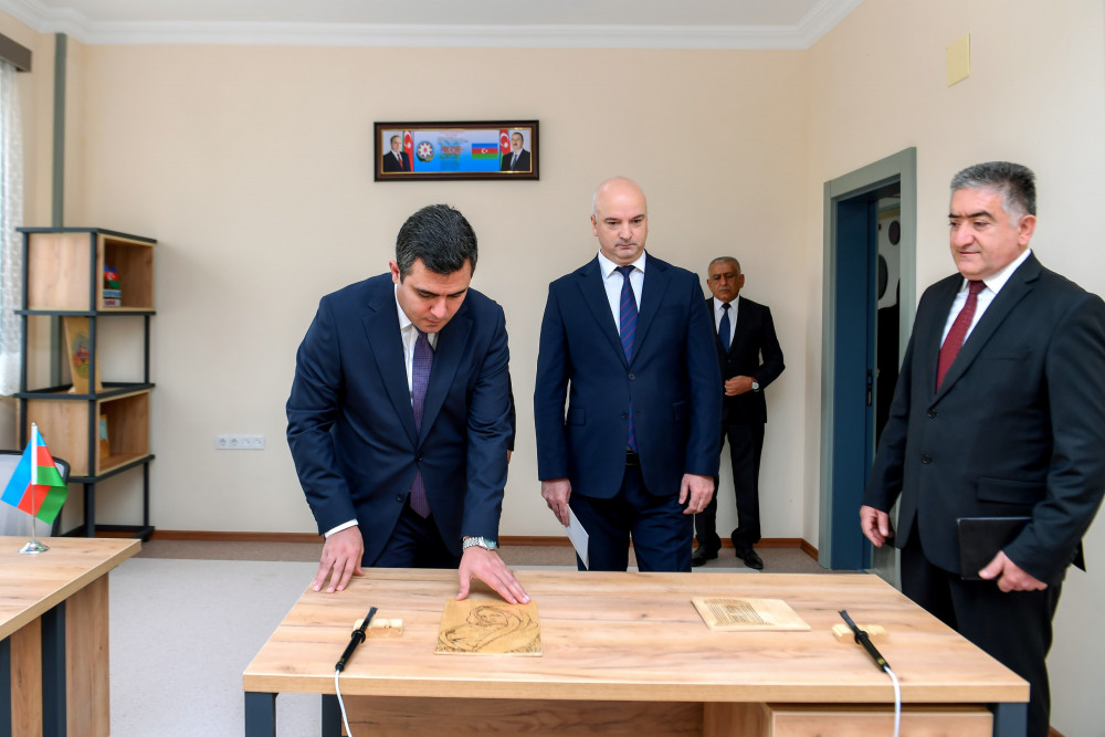 Naxçıvanda məktəbdənkənar təhsil müəssisələri üçün yeni binalar istifadəyə verilib - FOTO