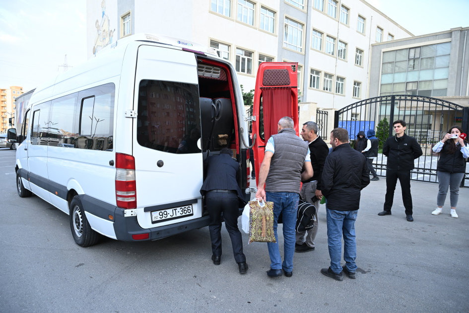 Növbəti köç karvanı Füzuli şəhərinə çatıb - FOTO - YENİLƏNİB