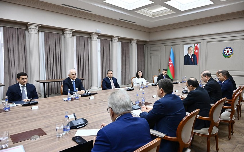 Baş nazirin müavini Şahin Mustafayev Türkiyənin ədliyyə naziri ilə görüşüb - FOTO