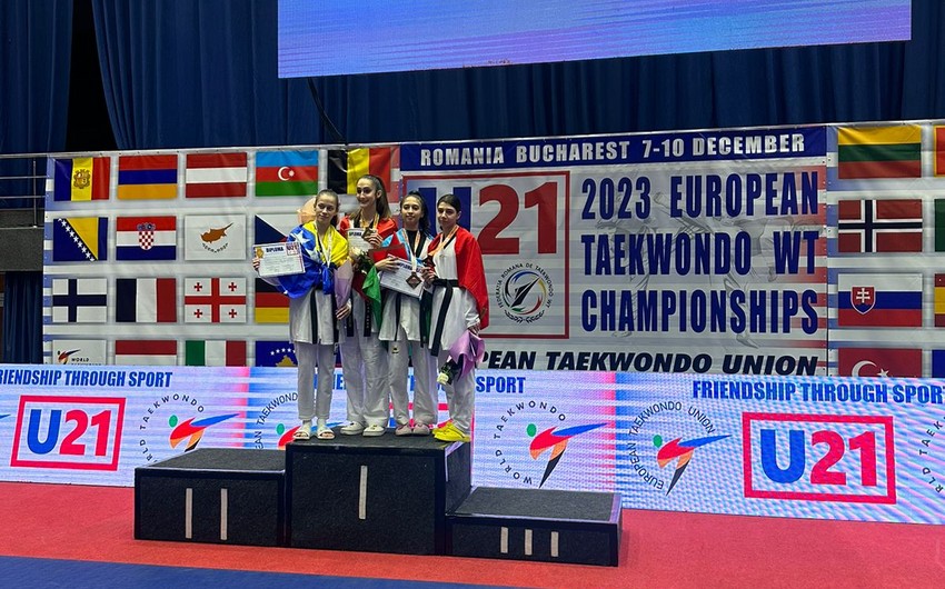 Azərbaycanlı taekvondoçu Avropa Çempionatında bürünc medal qazandı