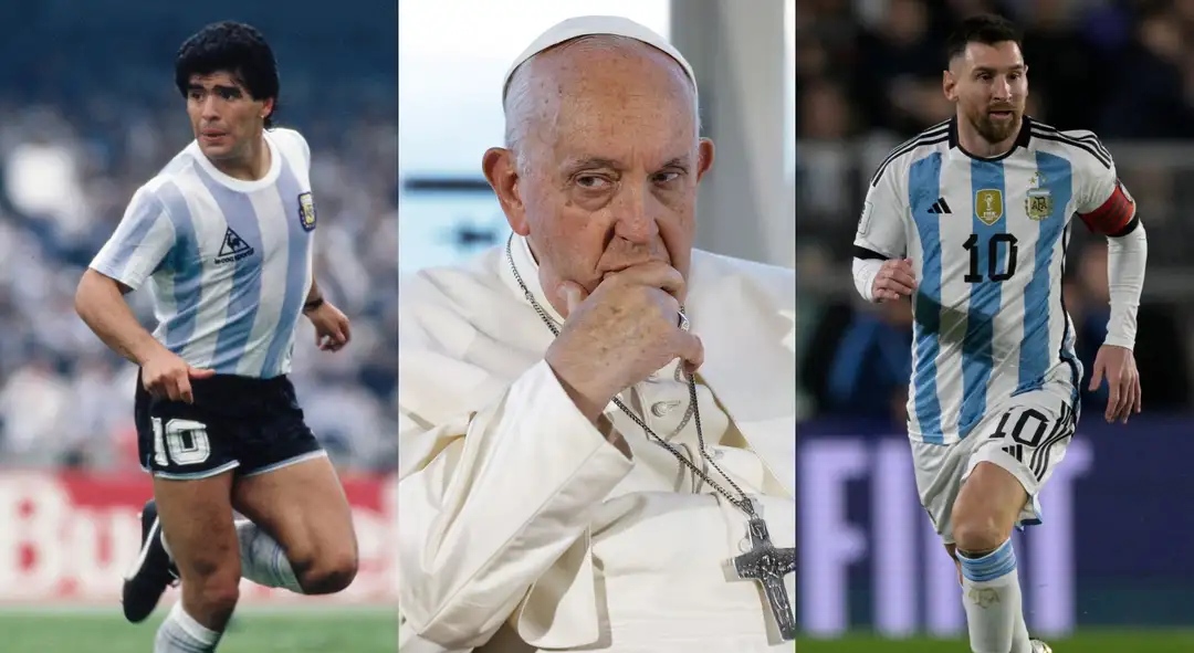 Roma Papası  Maradona və Messi seçimində təəccübləndirdi